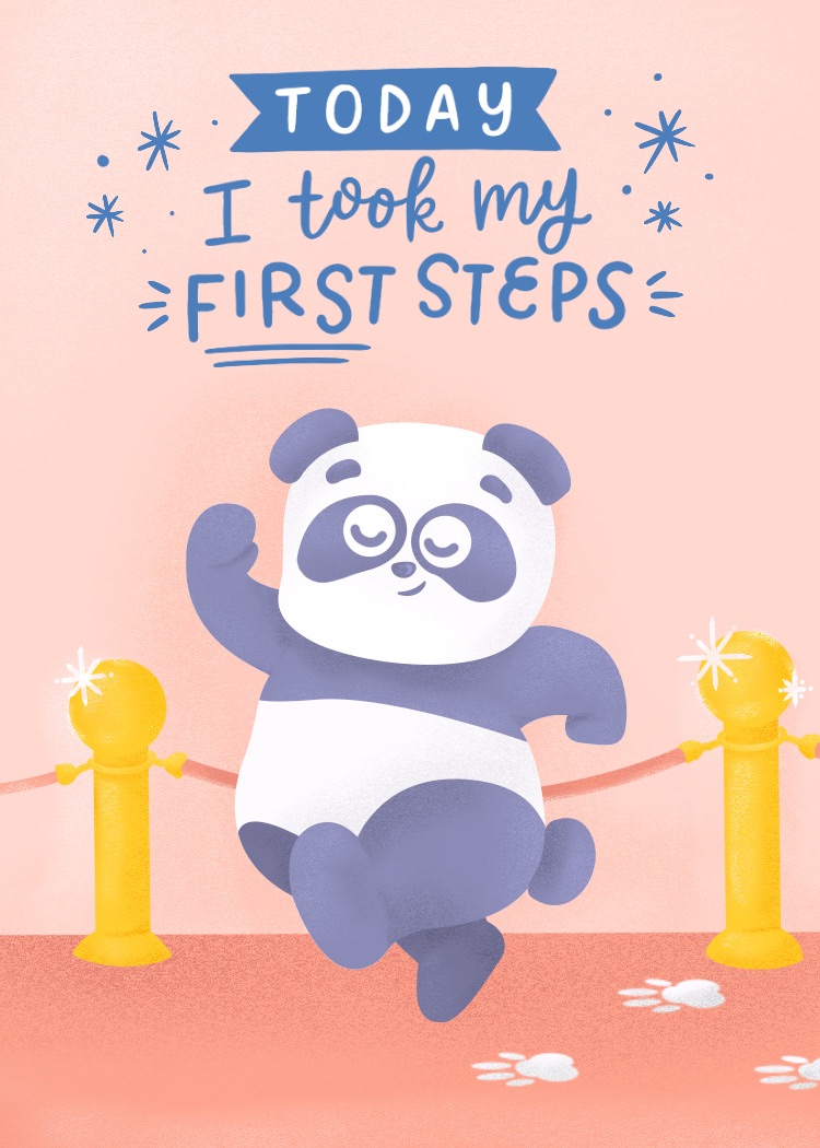 Today I took my first steps